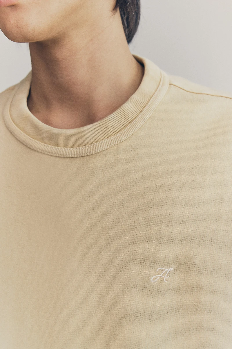 T-shirt boxy en coton