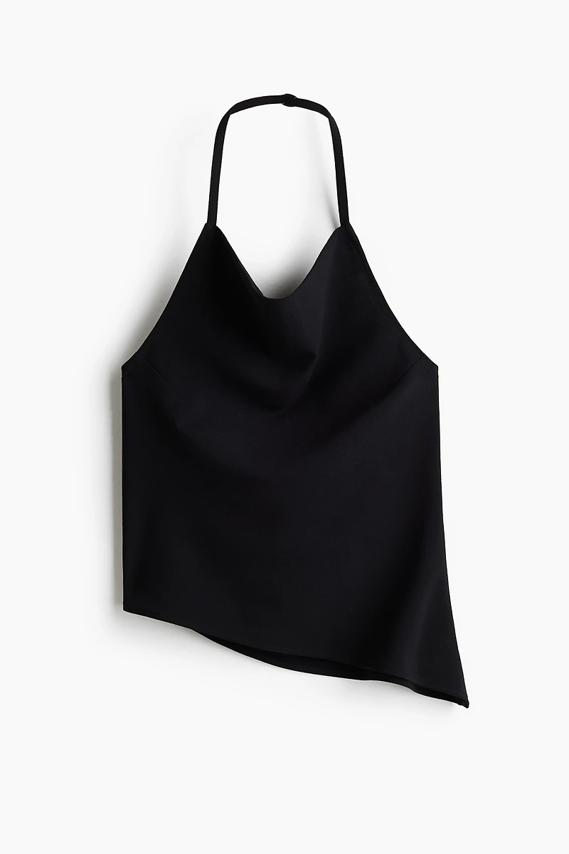 Asymmetric Halterneck Top