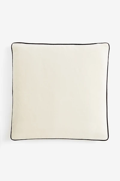 Housse de coussin en velours