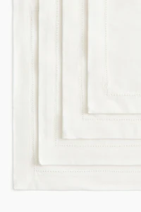 Lot de 4 napperons en coton