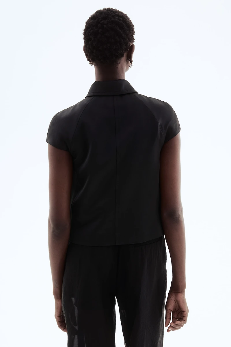 Cap-Sleeved Jacket