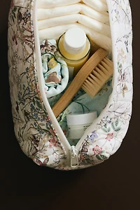 Quilted Cotton Diaper Bag