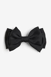 Satin Bow Hair Clip