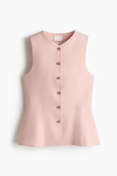 Peplum Vest
