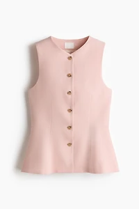 Peplum Vest