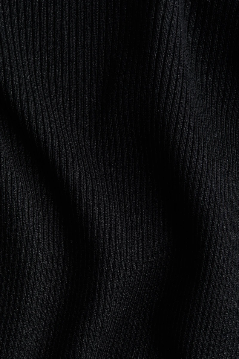 Rib-Knit Off-the-Shoulder Top