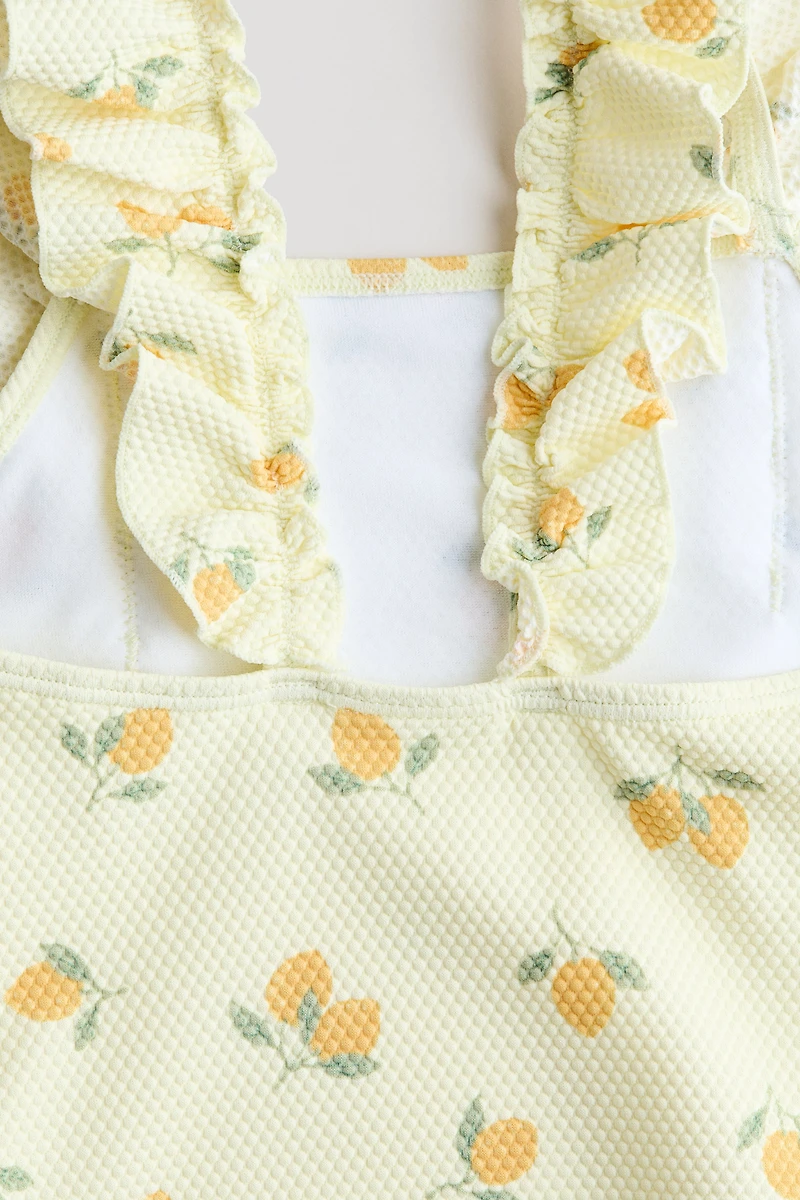 Ruffle-Trimmed Swimsuit