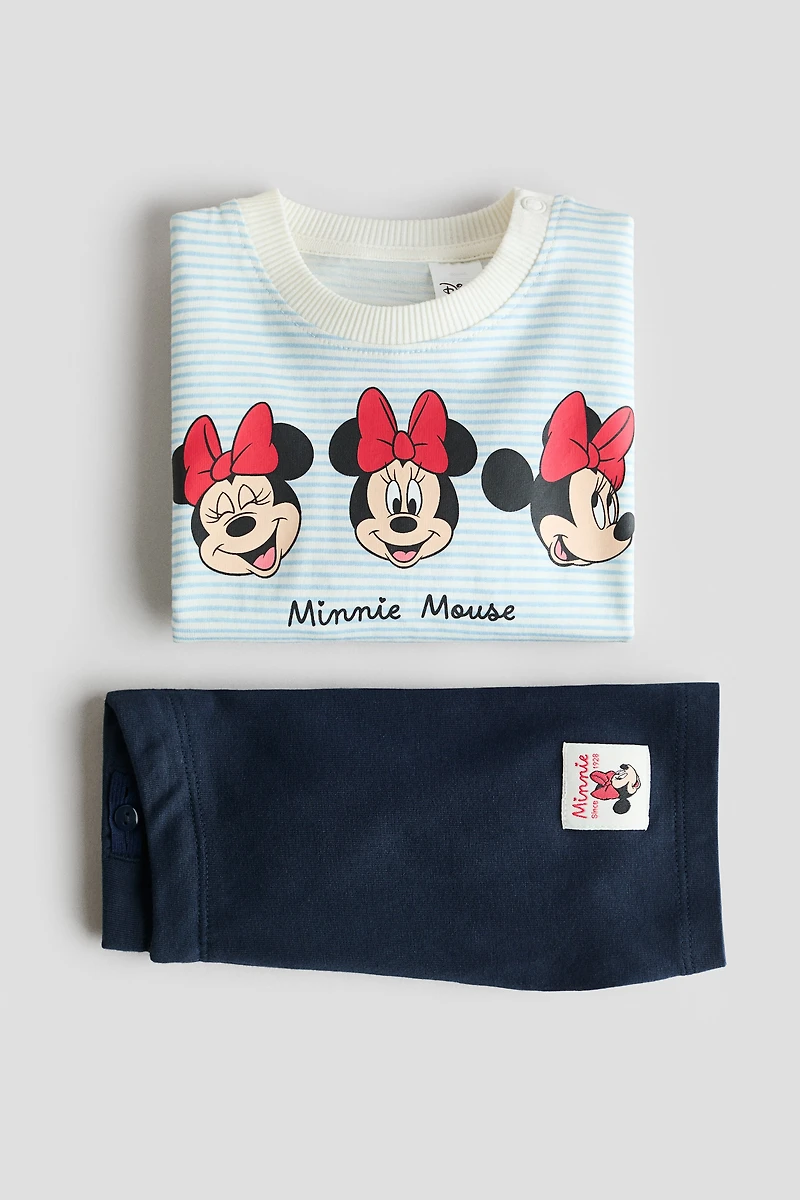 2-Piece Printed Cotton Set