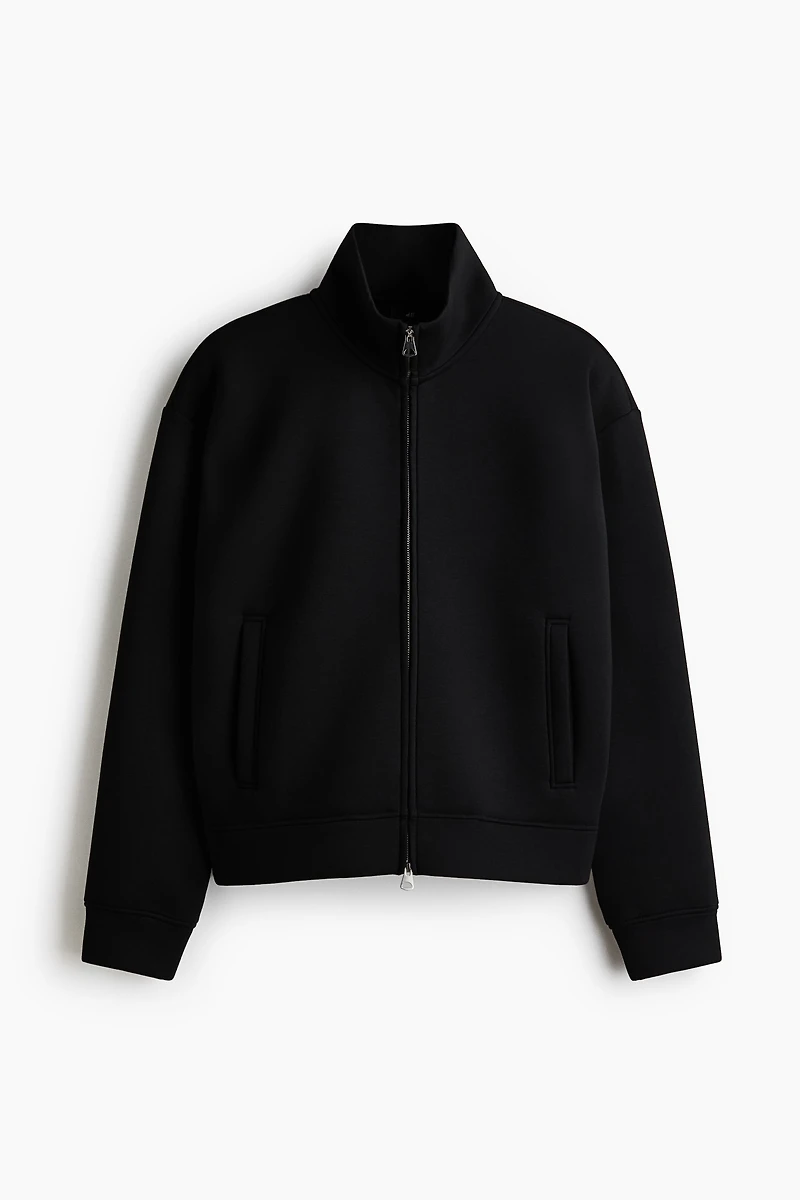 Loose-Fit Scuba Track Jacket