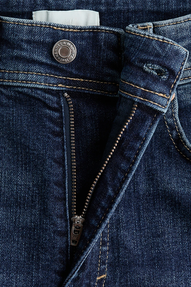 Wide High Waist Ankle Jeans