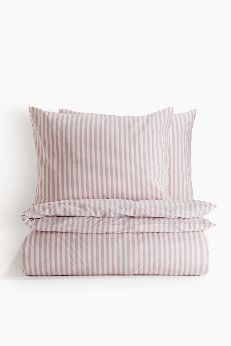 Enveloppe de couette lit double en coton