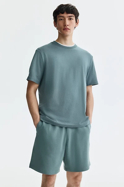 Short classique en molleton