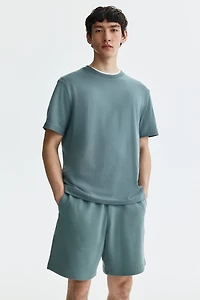 Short classique en molleton