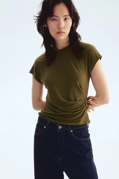 Cap-Sleeved Top