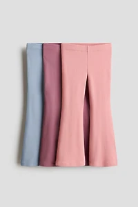 3-Pack Flared Leggings