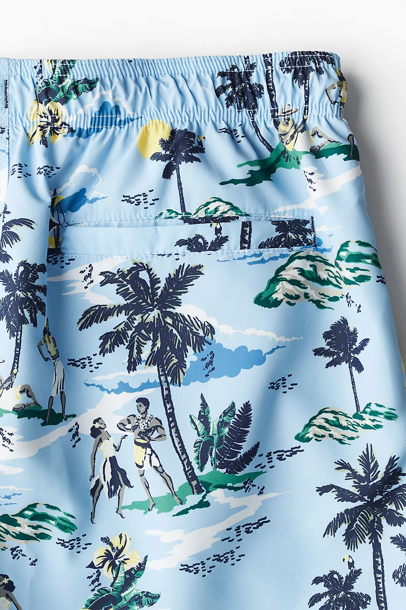Short de bain à motif