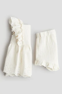 Ensemble 2 pièces en mousseline de coton