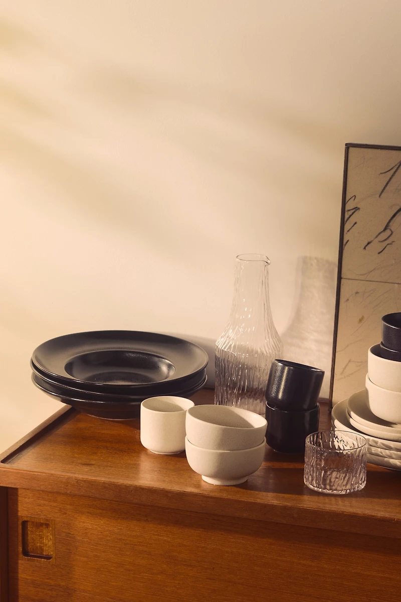 Lot de 2 verres à eau en verre