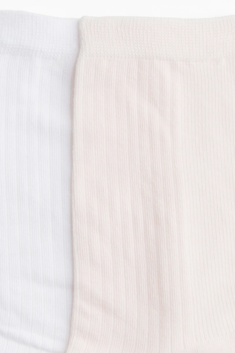 2-Pack Ribbed Socks