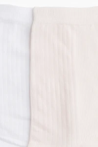 2-Pack Ribbed Socks