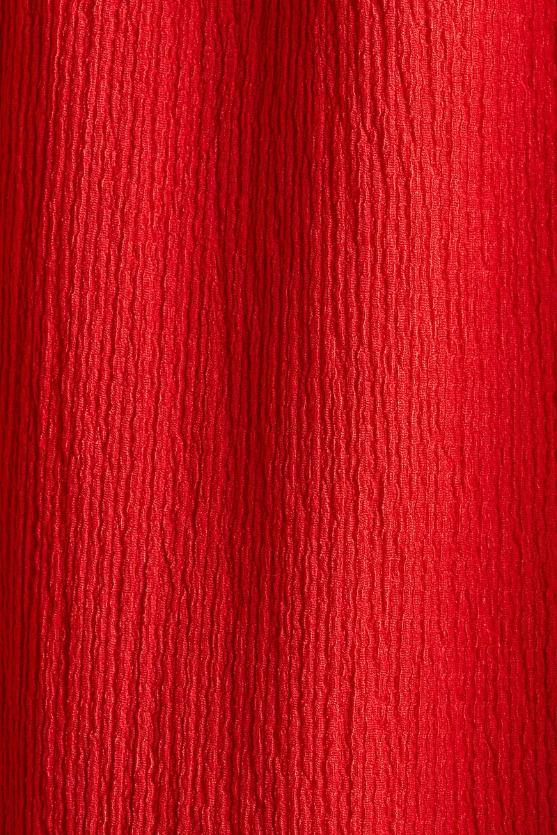 Crinkled Jersey Dress