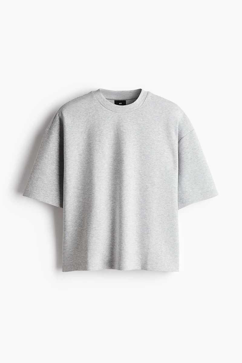 Oversized-Fit Scuba T-Shirt