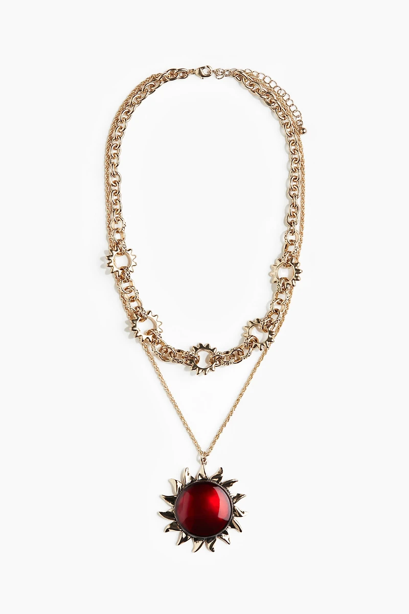 Collier à deux rangs