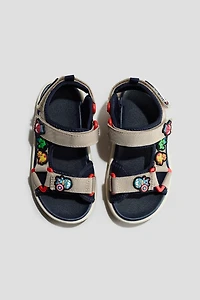 Motif-Detail Sandals