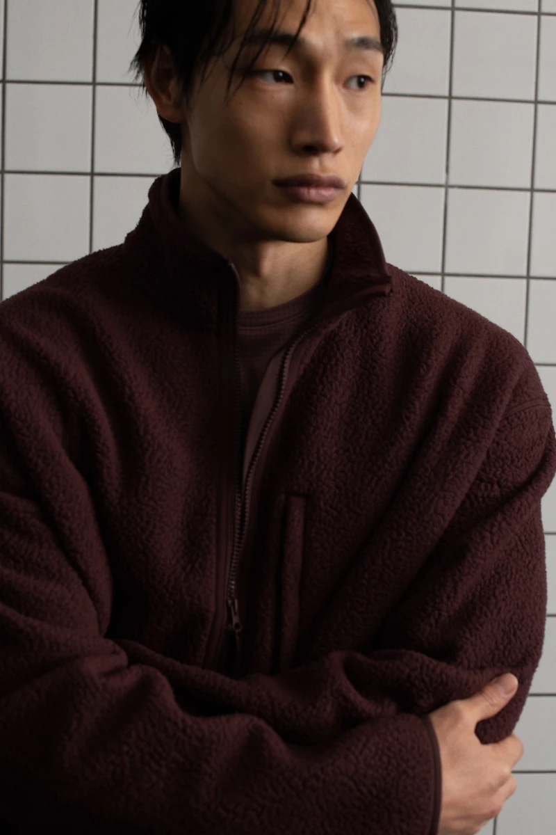 Regular Fit Teddy jacket