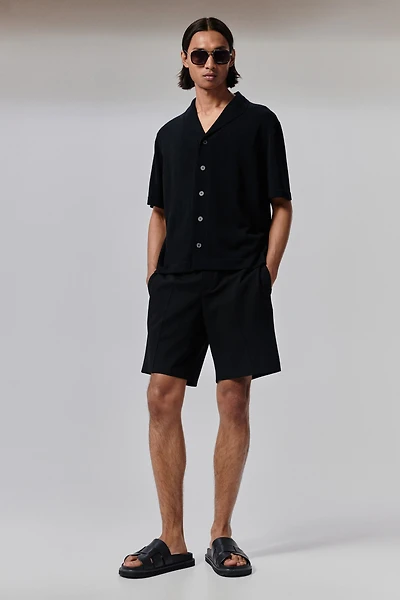 Regular-Fit Fine-Knit Shirt