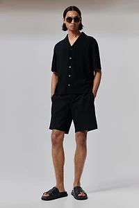Regular-Fit Fine-Knit Shirt