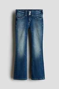 Bootcut Leg Low Jeans