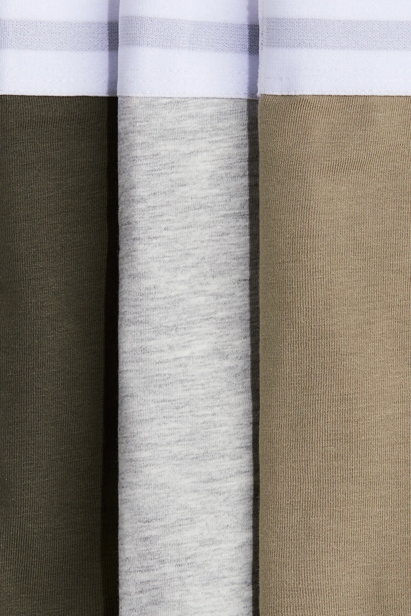 3-Pack Mid-Length Boxer Briefs with Lycra®