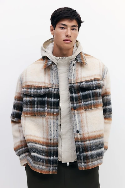 Oversized Padded Overshirt