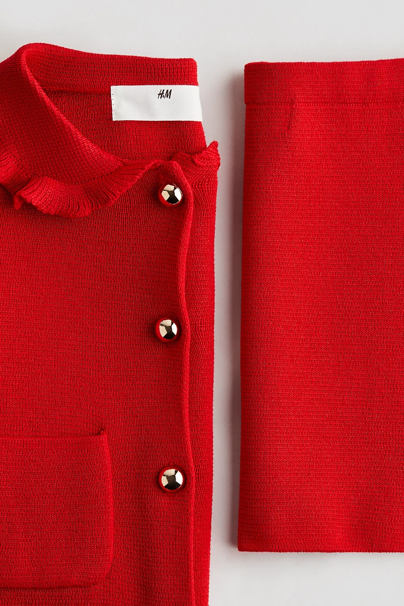 2-Piece Fine-Knit Set