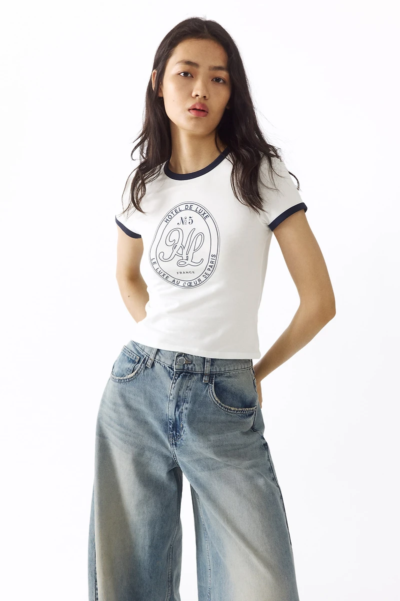 Fitted Cotton T-Shirt