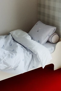 Patterned Cotton Duvet Cover Set