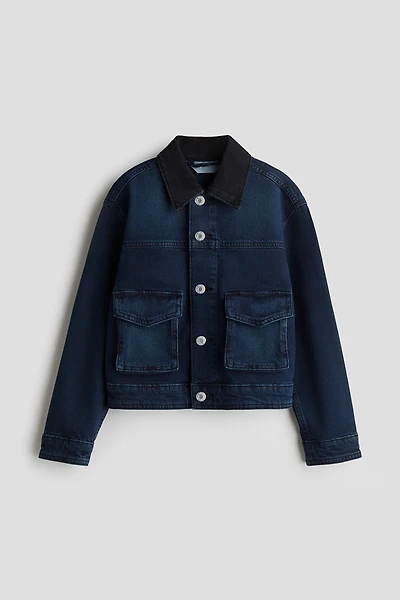Veste en denim de coton