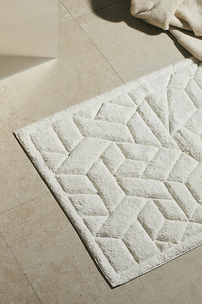 Tufted Cotton Bath Mat