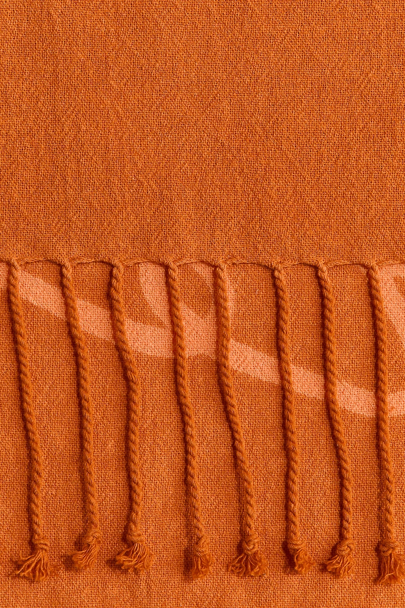 Fringed Cotton Beach Towel