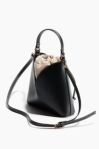 Crossbody bucket bag