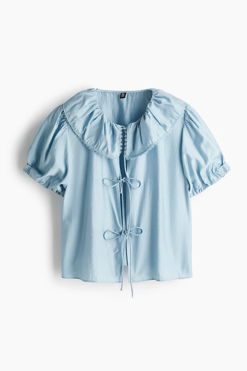 Blouse à nouer