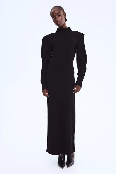 Fine-Knit Maxi Dress