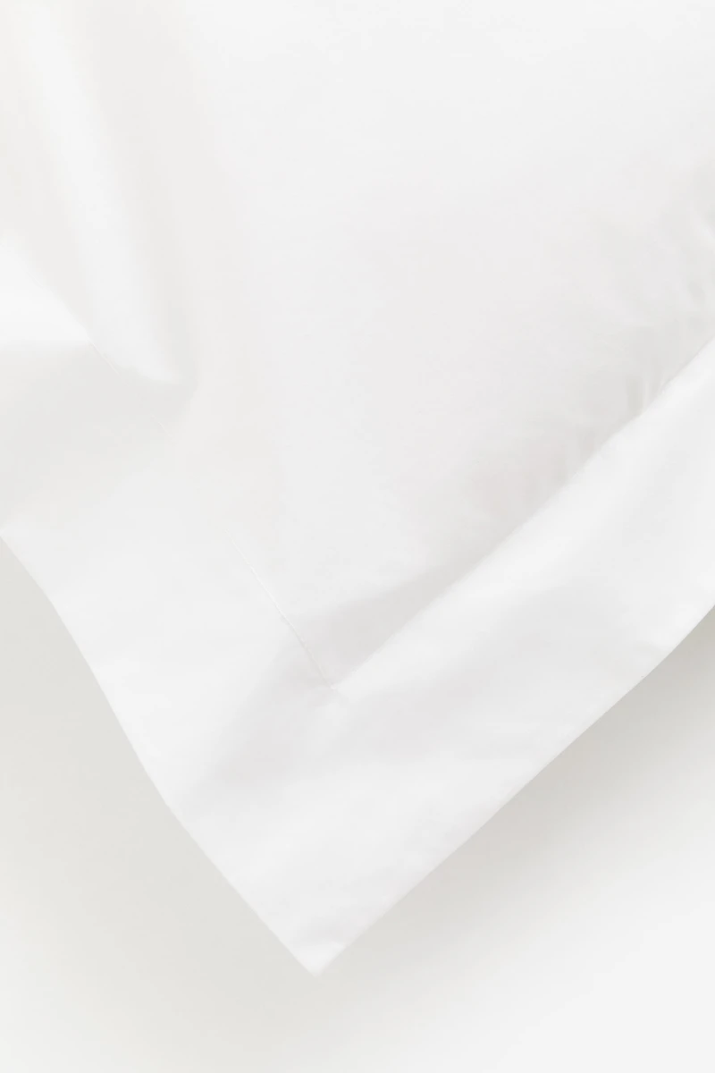 Taie d'oreiller en percale de coton
