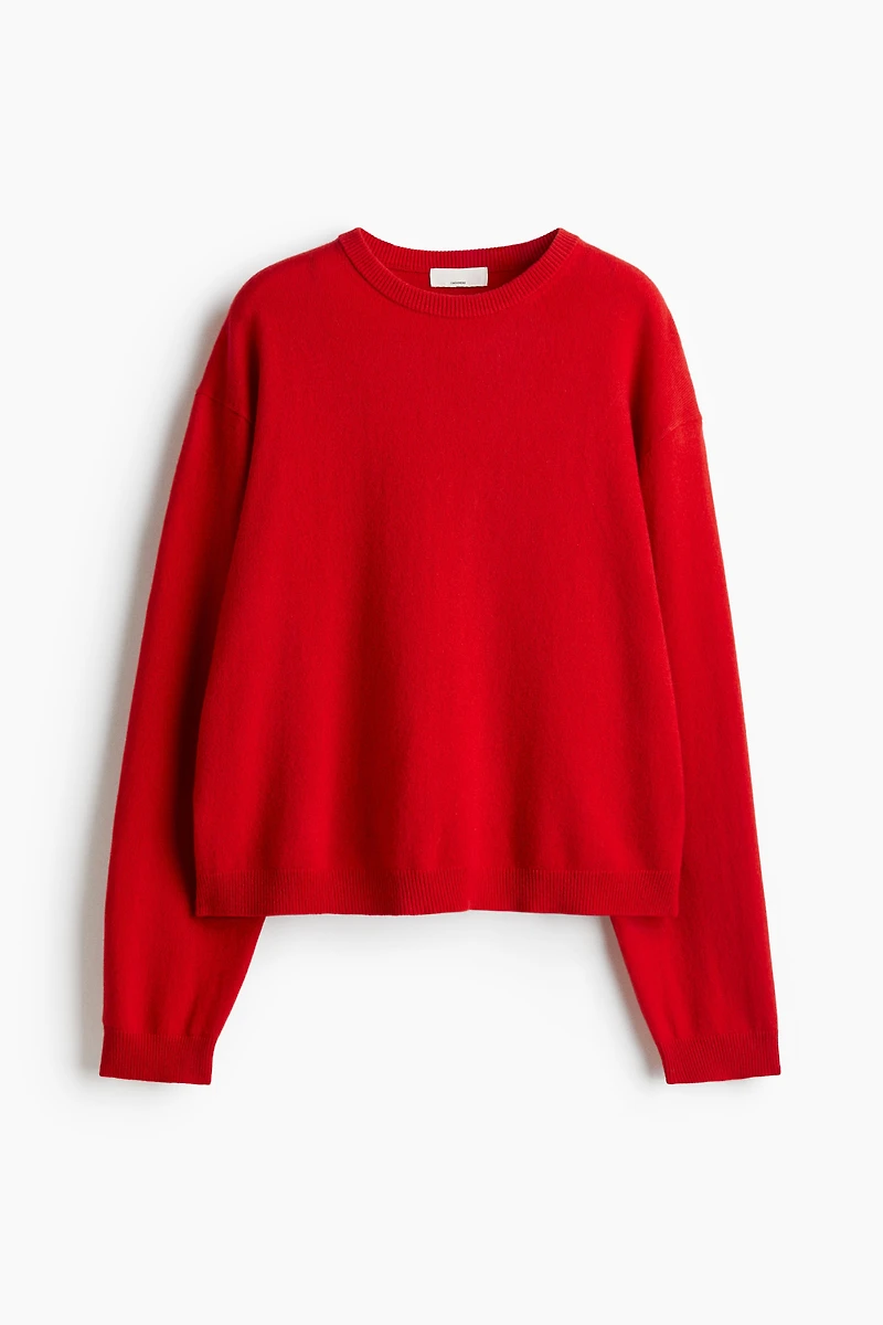 Fine-Knit Cashmere Sweater
