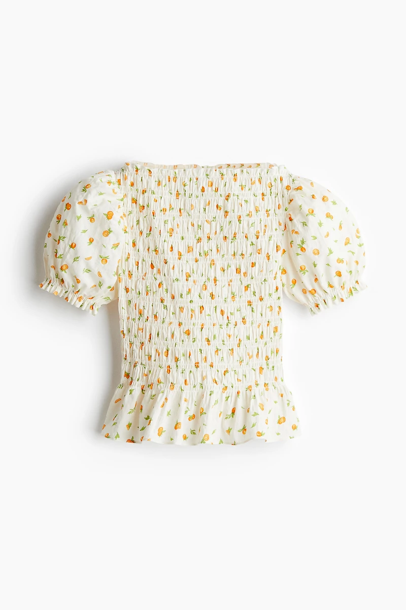 Smocked Blouse