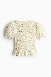 Smocked Blouse