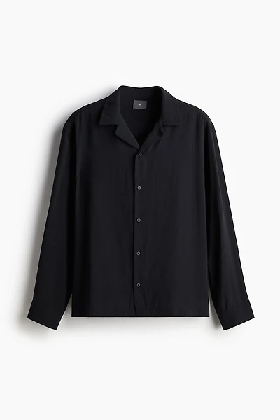 Chemise en modal mélangé