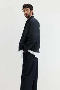 Regular-Fit Lightweight Bomber Jacket
