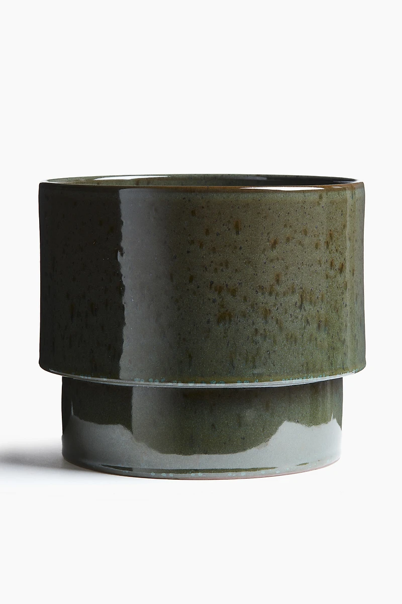 Très grand cache-pot en terracotta